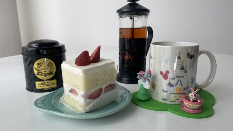 [QOL系] ちょっといい紅茶 x お気に入りのマグカップ x おいしいケーキ = 至福！！