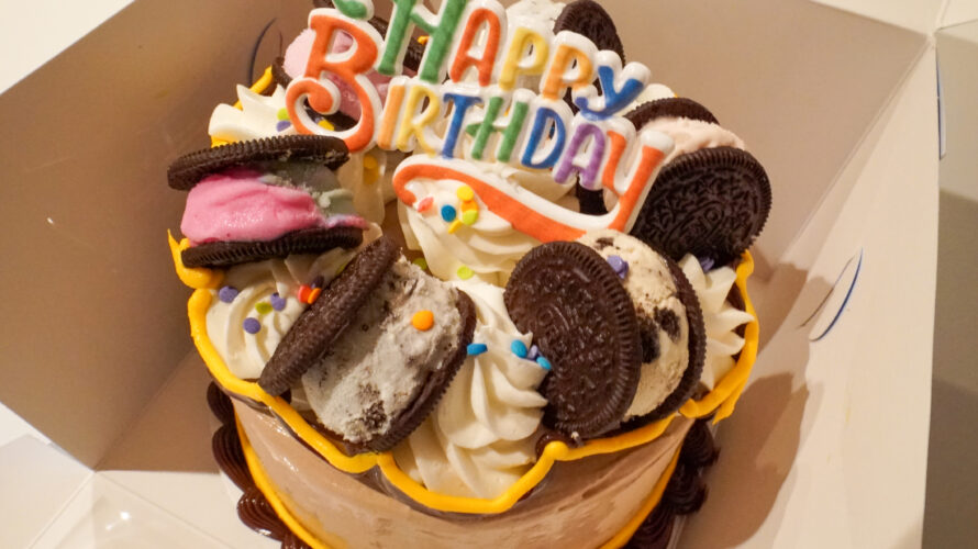 31(Baskin Robbins)で誕生日アイスクリームケーキ