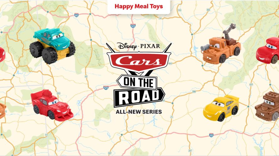 【アメリカ】2022年9月 McDonald’s Happy Meal (Cars on the Road)